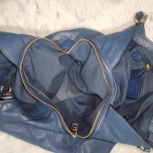 COACH Pebbled Leather Lexi Shoulder Bag - Medium/ Large - Picture 10 of 12